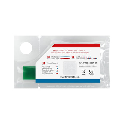 tempmate.®-S1 V2 Einweg-Datenlogger Temperatur