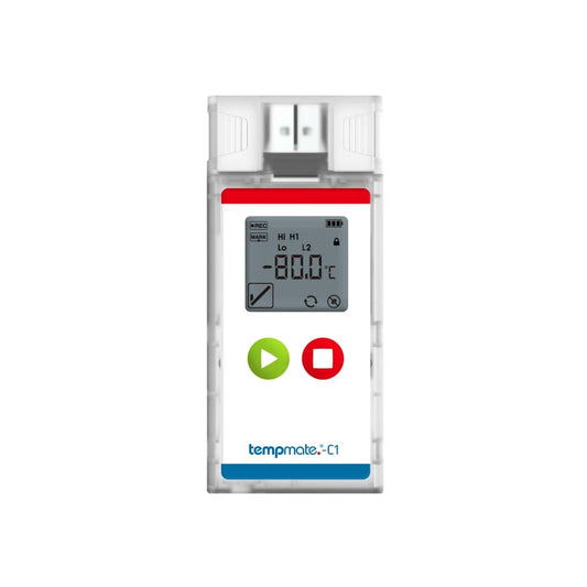 tempmate.®-C1 Einweg Trockeneis - Tieftemperatur-Datenlogger