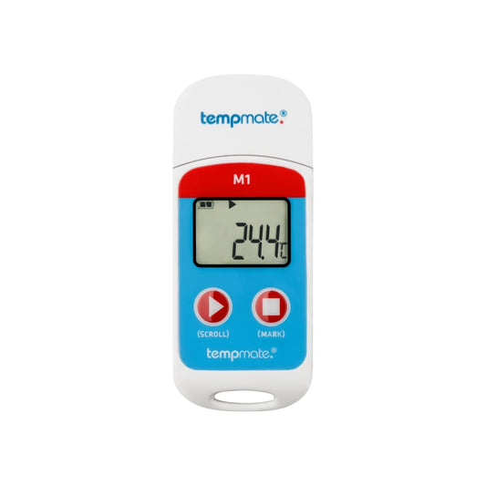 tempmate.®-M1 Mehrweg Datenlogger mit integriertem USB-Anschluss