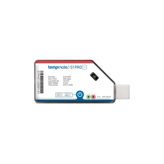 tempmate.®-S1 PRO TH Einweg-Datenlogger Temperatur